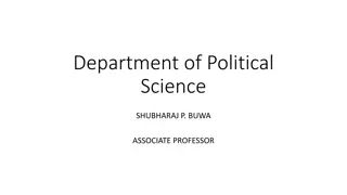 Bachelor of Arts in Political Science at Dr. T. K. Tope Night College, Mumbai