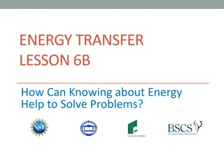 Energy Flow for Problem Solving