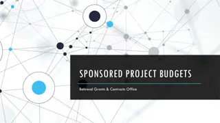 Effective Strategies for Sponsored Project Budgeting and Management
