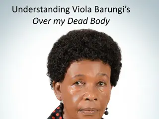 Exploring Viola Barungi's Masterpiece: Over My Dead Body