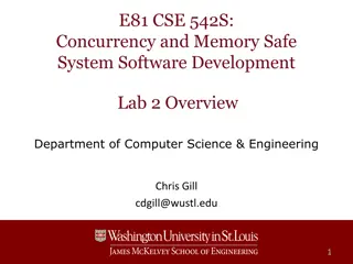 Concurrency and Memory-Safe Systems Software Development Lab Overview