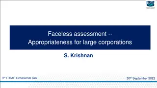Transforming Taxation: Faceless Assessment for Fairness