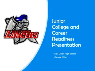 Junior College and Career Readiness Tips for Class of 2024