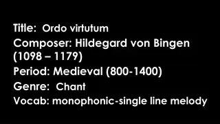 Medieval and Renaissance Choral Masterpieces - Composers and Genres