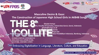 Construction of Japanese High School Girls in AKB48 Songs