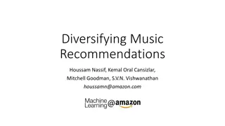 Innovative Music Recommendation Strategies for Diverse Audiences