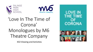 Artistic Responses to the Impact of the Coronavirus Pandemic