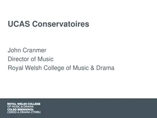 UK Conservatoires: Training, Destinations, and Applications Guide