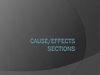 Cause and Effect in Analytical Writing