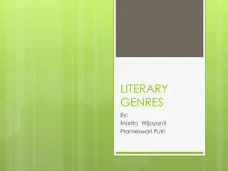 Literary Genres: Classification and Characteristics