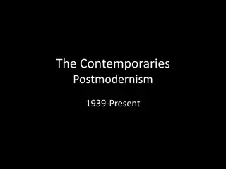 Exploring the Postmodern Era: Literature, Poetry, and Nonfiction