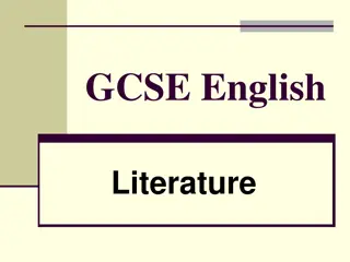 GCSE English Literature Exam Guide