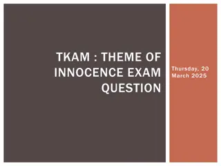Theme of Innocence in TKAM: Exam Insights and Analysis