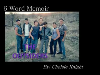 6-Word Memoir of The Outsiders Characters and Themes