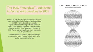 Exploring the Institutional History of IAML Through Archives and Chronicles