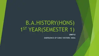 Emergence of Early Historic India: Iranian and Macedonian Invasions Impact
