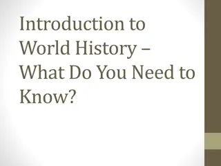 Exploring the Significance of Studying World History in Education