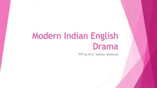 Exploring Modern Indian English Drama Through the Ages