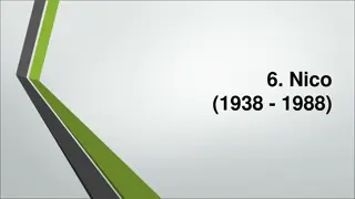 Nico: From Tragic Beginnings to Musical Legacy