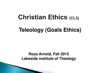 Christian Ethics and Moral Philosophy: Understanding the Foundations