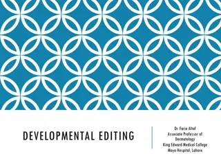 Developmental Editing in Writing: A Comprehensive Guide