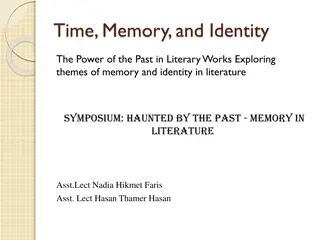 Exploring Time, Memory, and Identity in Literature