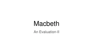 Exploring Themes and Literary Devices in Macbeth