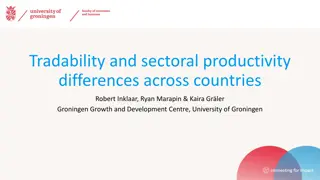 Sectoral Productivity: Differences Across Countries