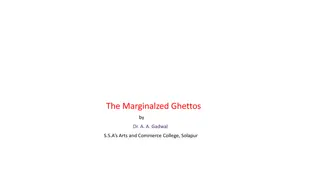 The Marginalized Ghettos in Solapur - Challenges Faced by Indian Muslims