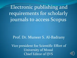 Enhancing Accessibility of Iraqi Scholarly Journals to Scopus Database