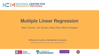 Introduction to Multiple Linear Regression