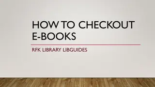 How to Checkout E-Books from RFK Library - Step-by-Step Guide