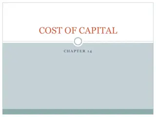 Cost of Equity and Capital Structure in Finance