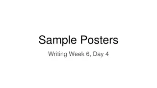 Creative Poster Inspiration for Your Next Project