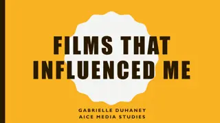 Films That Influenced Me - AICE Media Studies Insights