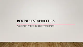 Discovering Insights with Boundless Analytics