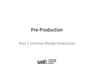 Location Recce and Pre-Production Planning Guide