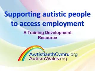 Autism and Supporting Employment for Autistic Individuals