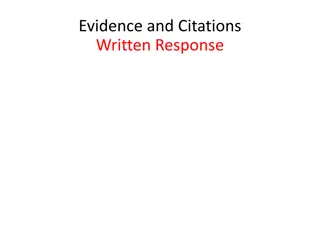 Mastering Evidence and Citations: A Comprehensive Guide for Academic Writing