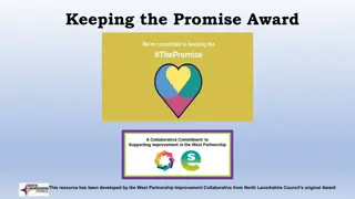 Keeping the Promise Award and GIRFEC Framework