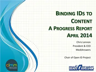 Robust ID-to-Content Binding for Media Ecosystem Efficiency