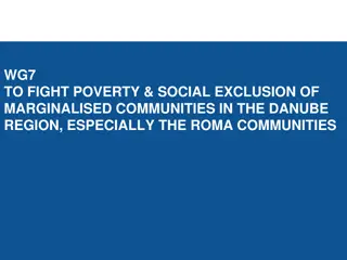 Combatting Poverty and Social Exclusion in the Danube Region for Marginalized Communities