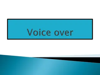 Voice Over (VO) in Audiovisual Translation