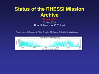 RHESSI Mission Archive Target 2020 Update