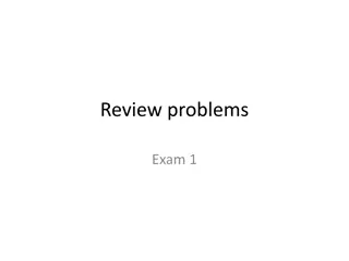 Circuit Design Problems for Exam Preparation