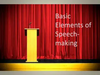 Crafting a Persuasive Speech: The Art of Rhetoric and Invention