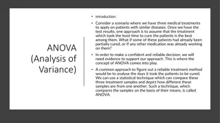 ANOVA for Reliable Statistical Analysis