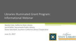 Libraries Illuminated Grant Program Details and Application