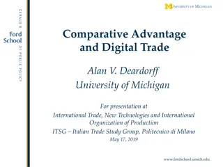 Comparative Advantage in Digital Trade