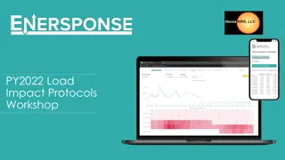 Load Impact Protocols Workshop Summary: Learn about Enersponse, a Demand Response Aggregator managing thousands of water pumping locations in North America, and their participation in California Demand Response programs. Explore event participation a